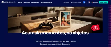 “Aeroméxico: Ofertas Hot Sale 2025 en Vuelos” "Aeroméxico: Ofertas Hot Sale 2025 en Vuelos"