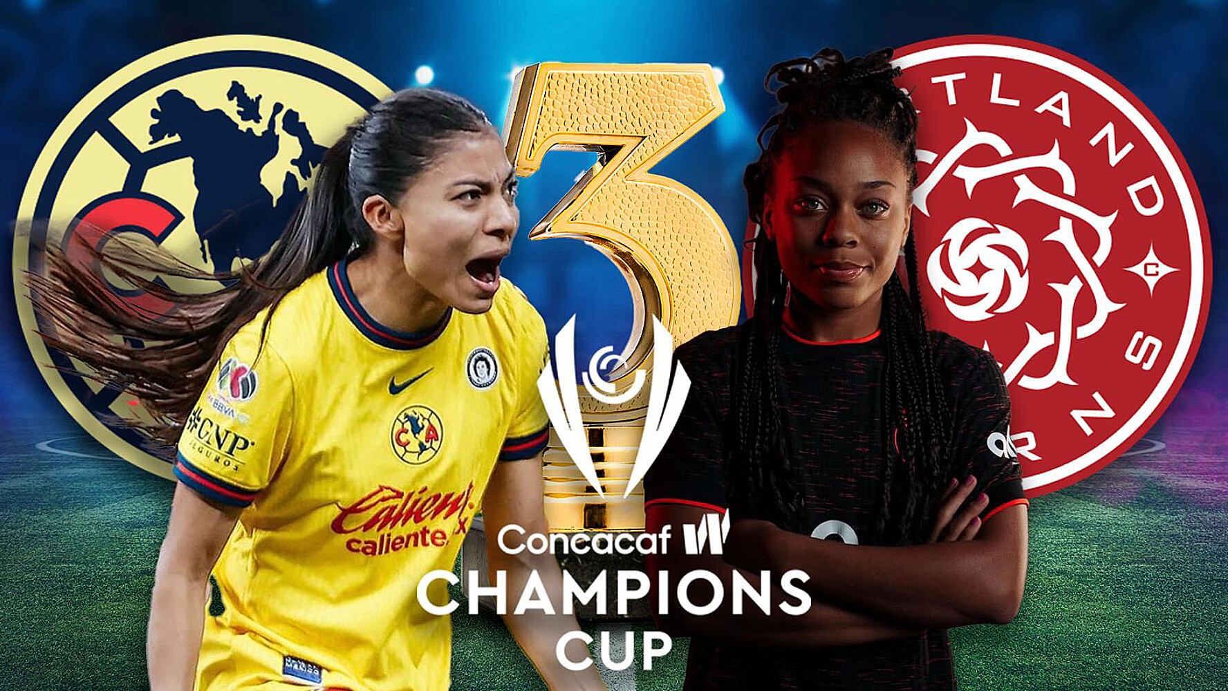 América vs. Portland: Por el pase al Mundial de Clubes Femenil América vs. Portland: Por el pase al Mundial de Clubes Femenil