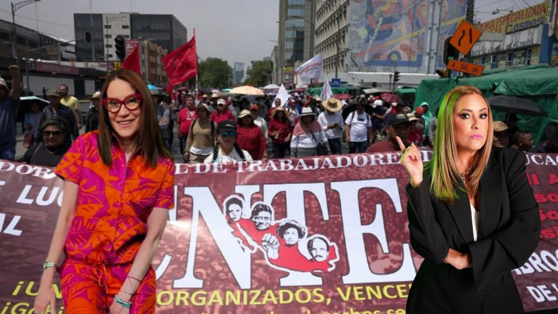 Bloqueos de la CNTE Impiden Emisión de Ventaneando Bloqueos de la CNTE Impiden Emisión de Ventaneando