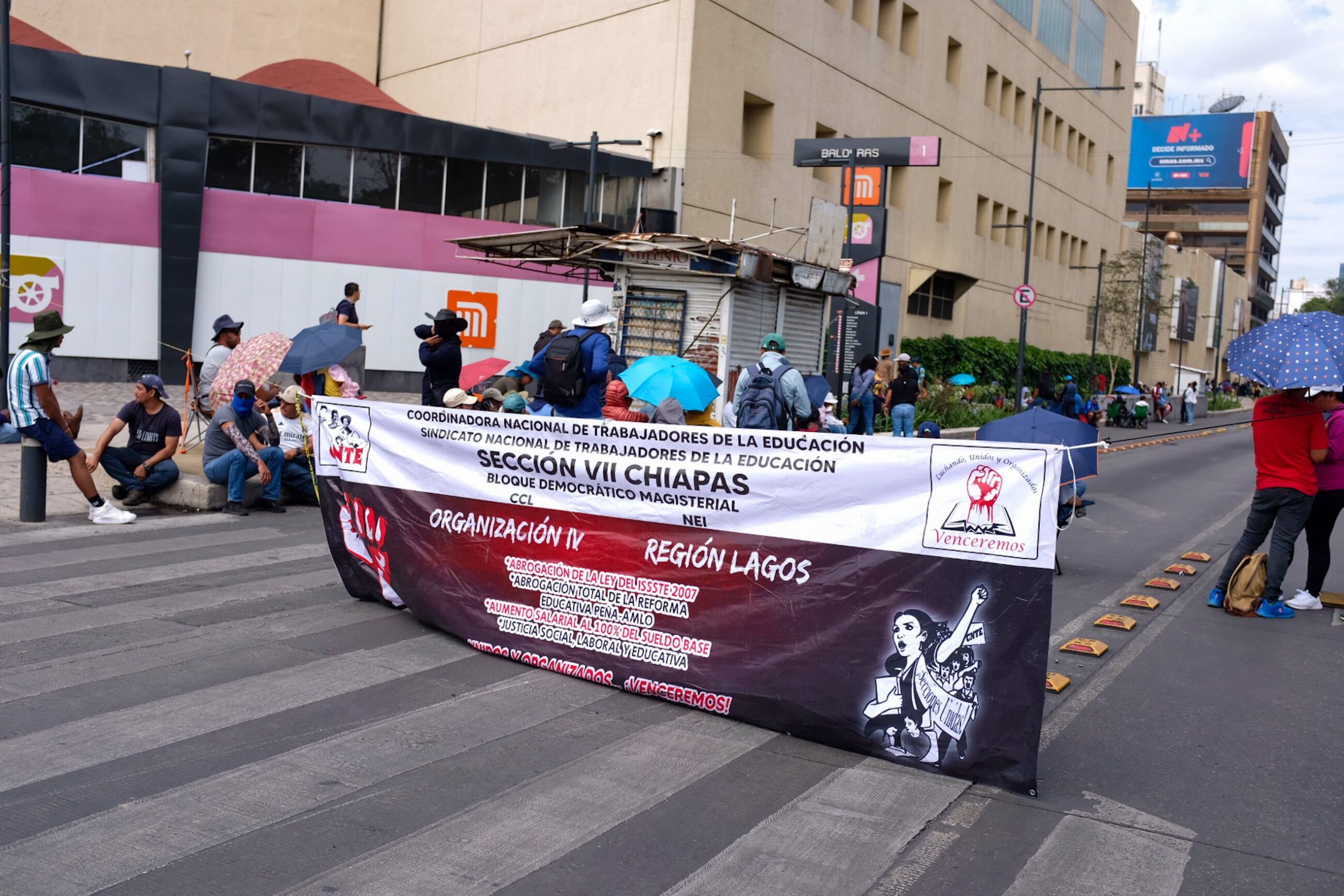 CNTE responde a Sheinbaum y niega vínculos con la derecha CNTE responde a Sheinbaum y niega vínculos con la derecha