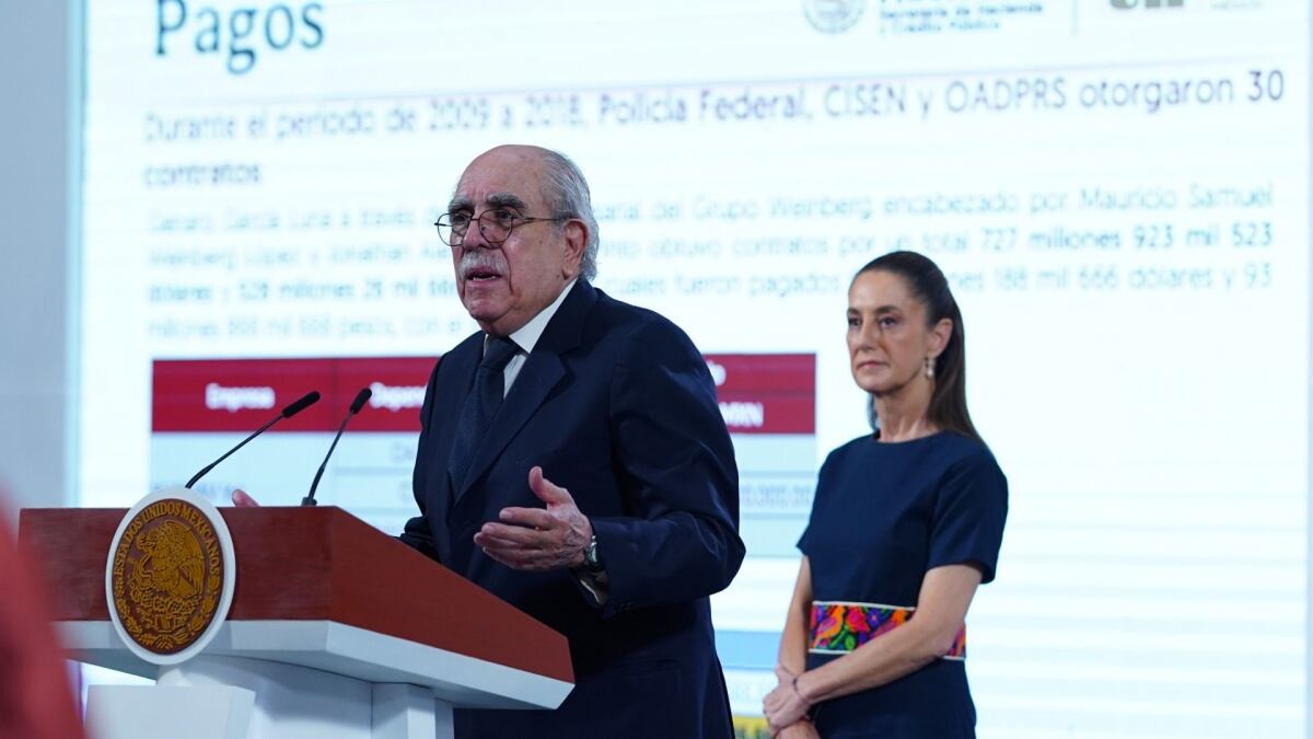 Condenan a García Luna y su esposa a pagar $2,488 millones a México Condenan a García Luna y su esposa a pagar $2,488 millones a México