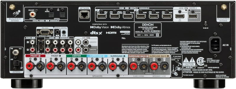 “Denon AVR-X2800H: La Clave para un Cine en Casa de Ensueño” "Denon AVR-X2800H: La Clave para un Cine en Casa de Ensueño"