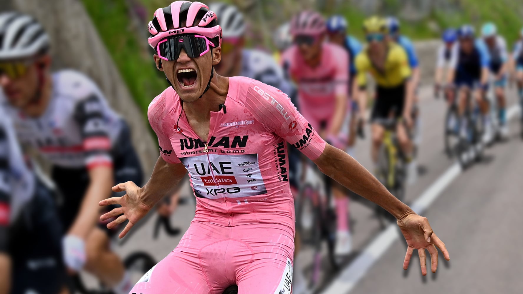 “Isaac del Toro Brilla en el Mortirolo: Triunfo en el Giro de Italia” "Isaac del Toro Brilla en el Mortirolo: Triunfo en el Giro de Italia"