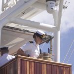 Leonor debuta en la radio desde el buque Elcano Leonor debuta en la radio desde el buque Elcano