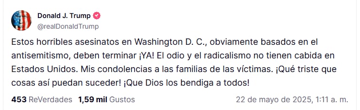 Nueva York refuerza seguridad en centros judíos tras ataque en Washington Nueva York refuerza seguridad en centros judíos tras ataque en Washington