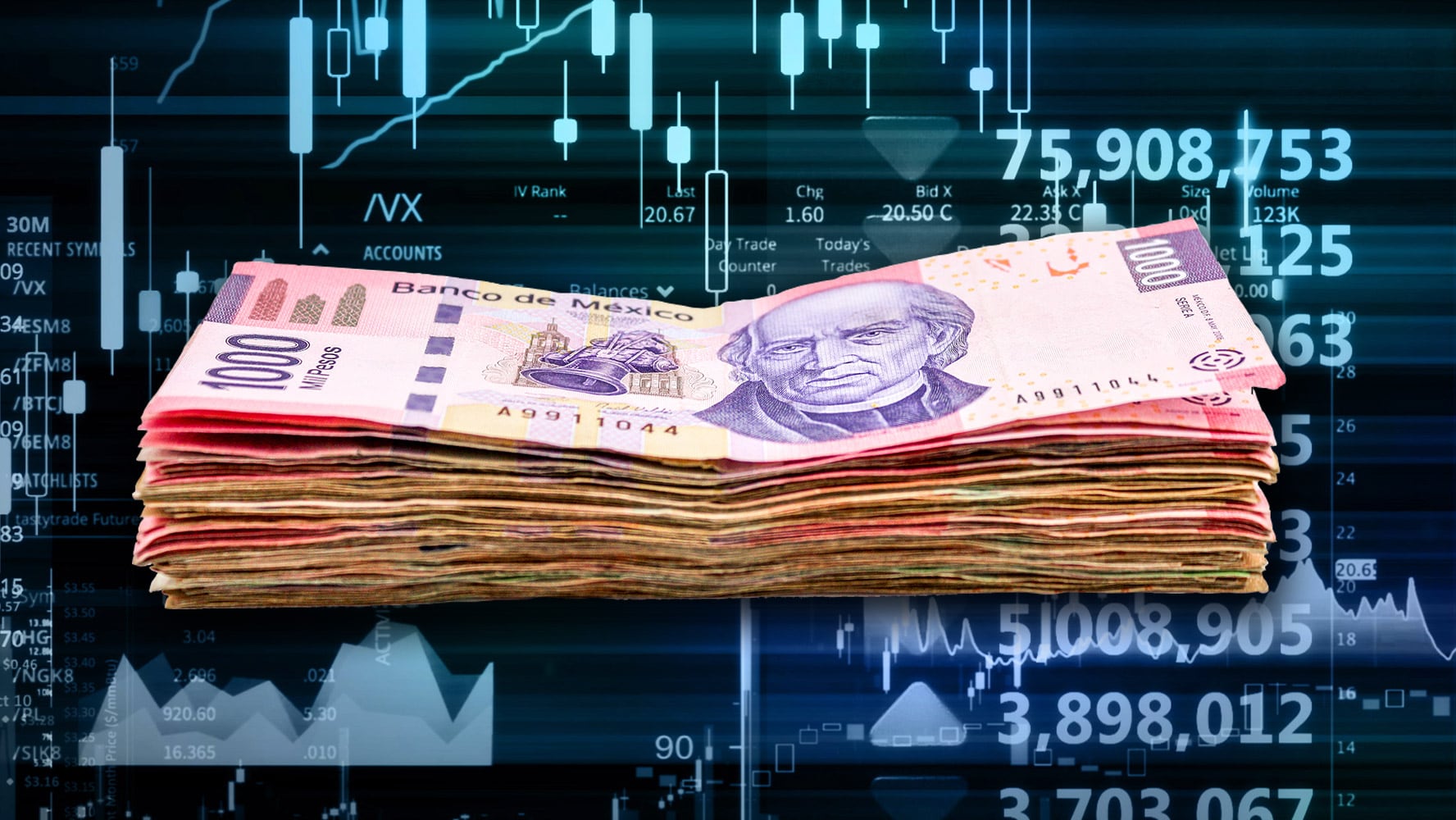 Peso se aprecia pese a amenazas arancelarias de Trump Peso se aprecia pese a amenazas arancelarias de Trump