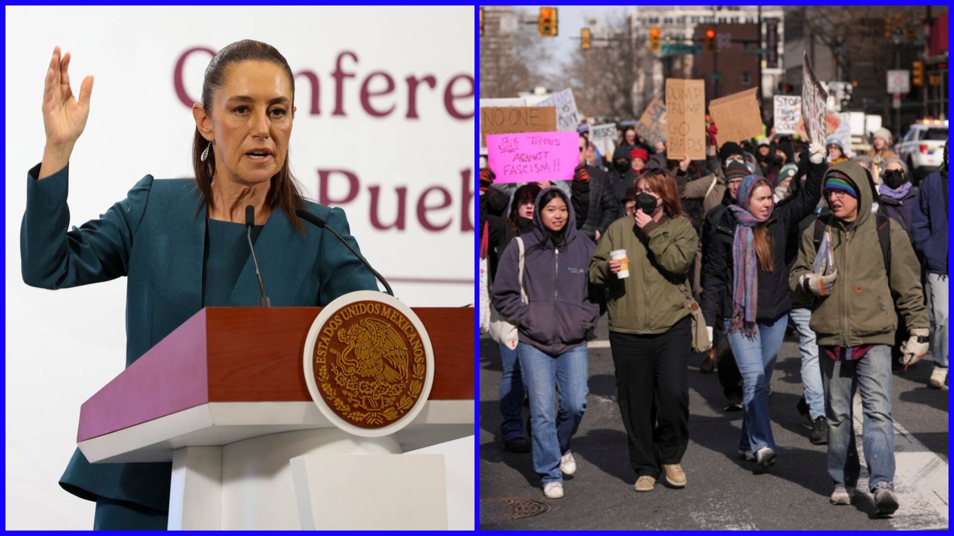 Sheinbaum rechaza impuesto a remesas y llama a movilización Sheinbaum rechaza impuesto a remesas y llama a movilización