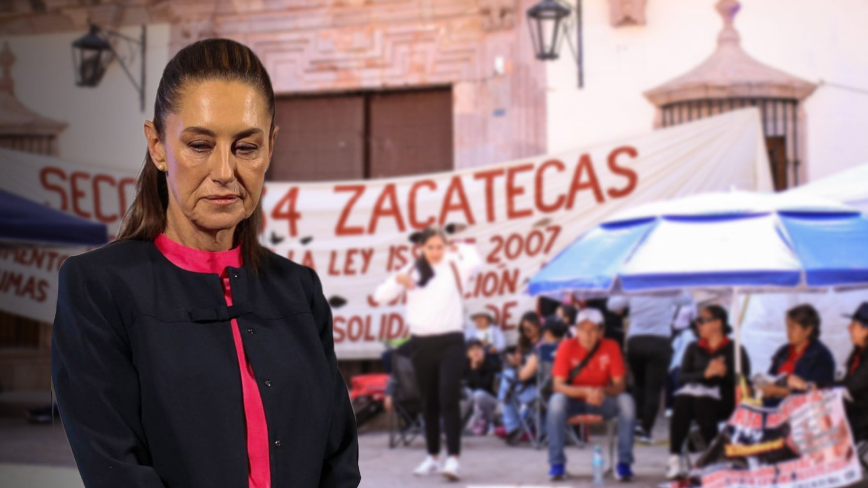 “Sheinbaum vs CNTE: Conflicto y Diálogo en Tensión” "Sheinbaum vs CNTE: Conflicto y Diálogo en Tensión"