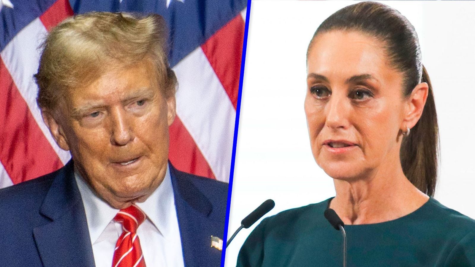 Sheinbaum y Trump negocian aranceles y remesas Sheinbaum y Trump negocian aranceles y remesas