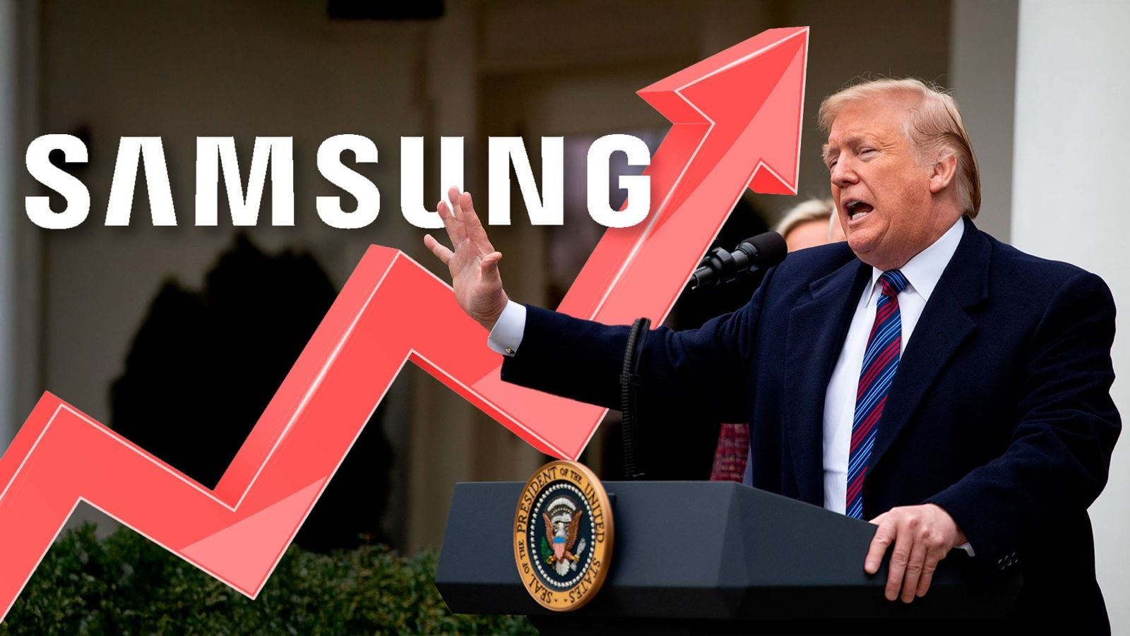 Trump amenaza con aranceles a Apple y Samsung Trump amenaza con aranceles a Apple y Samsung