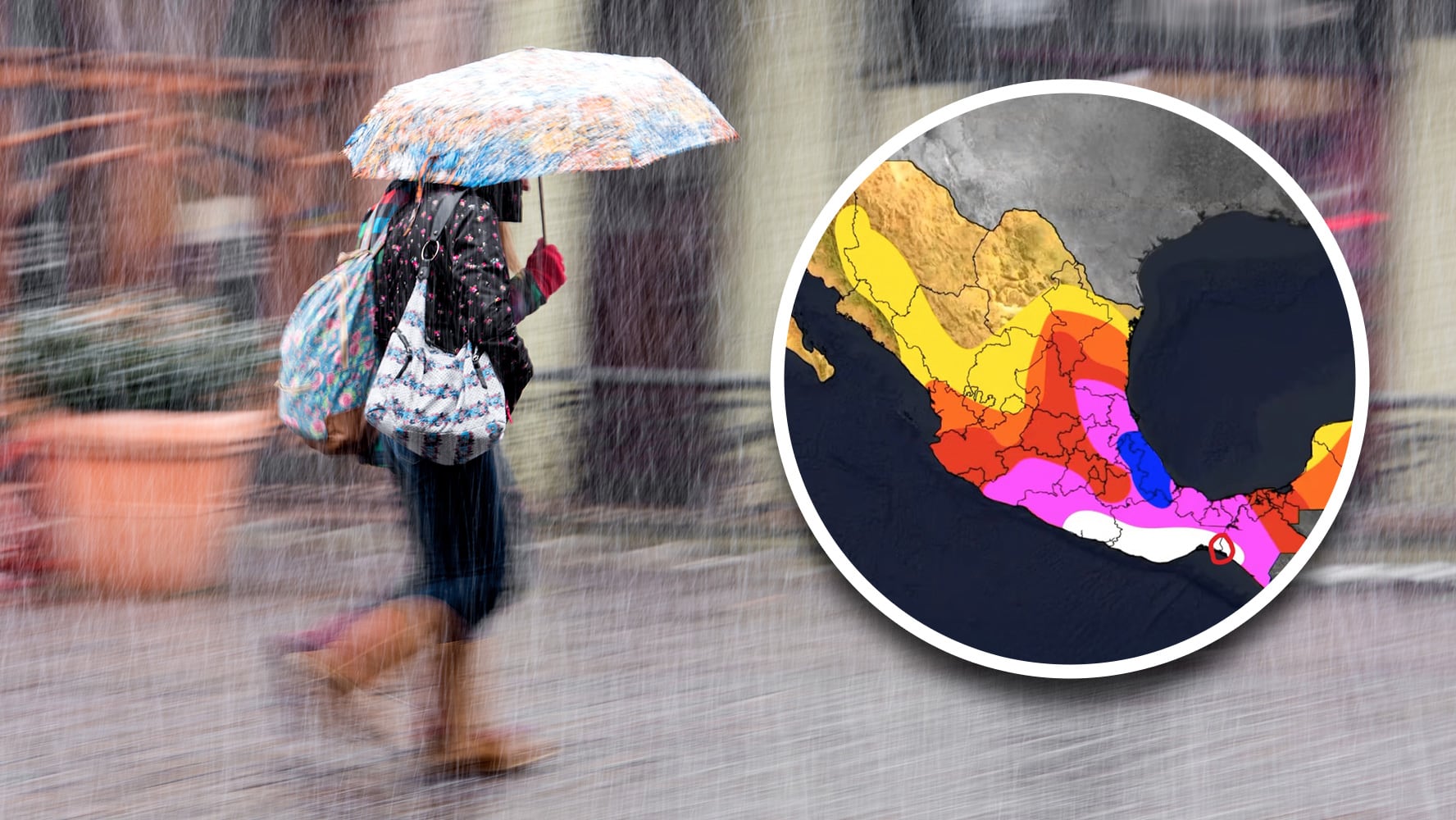 “Alerta por Huracán Erick y Temporal de Lluvias en México” "Alerta por Huracán Erick y Temporal de Lluvias en México"