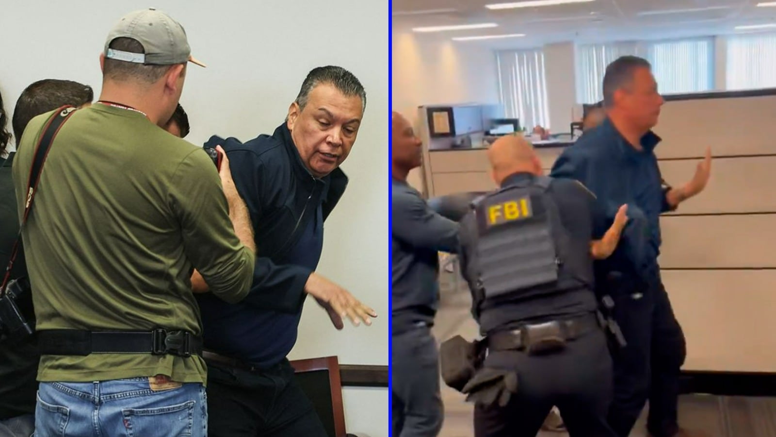 “Altercado entre el senador Padilla y la secretaria Kristi Noem en conferencia de prensa” "Altercado entre el senador Padilla y la secretaria Kristi Noem en conferencia de prensa"