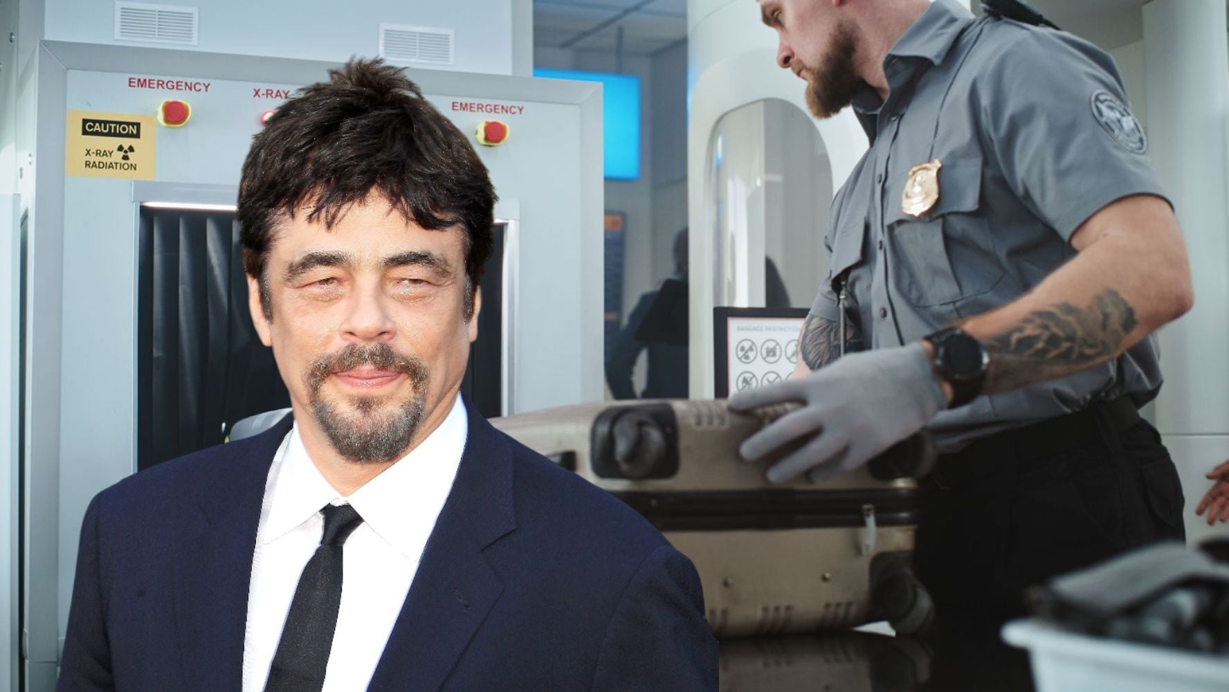 “Benicio del Toro: Humor y Susto con la TSA por Guion de Wes Anderson” "Benicio del Toro: Humor y Susto con la TSA por Guion de Wes Anderson"