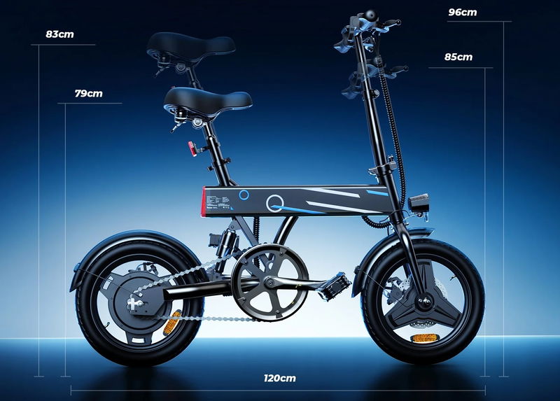 Bicicleta Eléctrica iScooter EB1: Potencia y Comodidad Urbanas