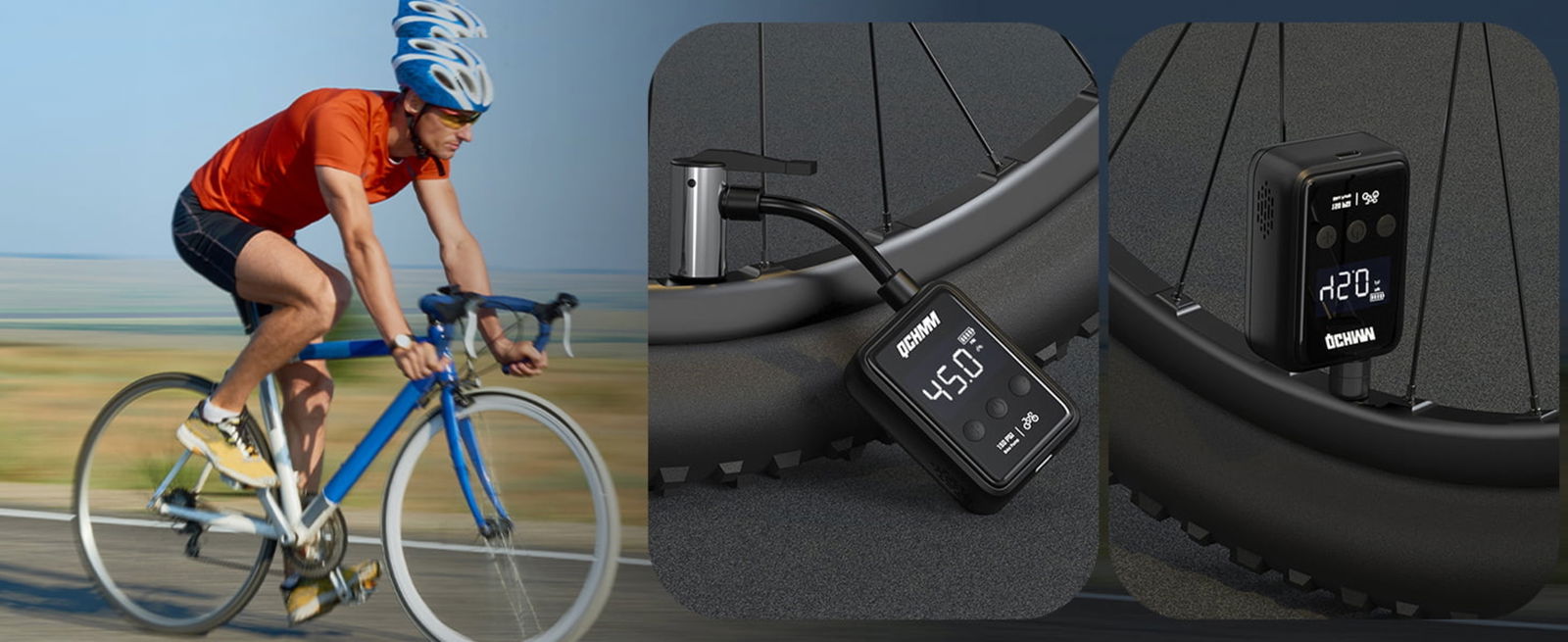 Esta bomba de bicicleta es compacta y puedes llevarla a todas partes