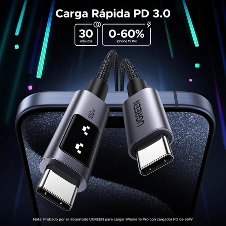 “Cable USB-C de 100W con Pantalla: Innovación y Economía” "Cable USB-C de 100W con Pantalla: Innovación y Economía"