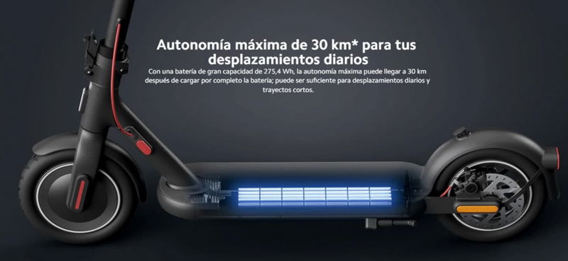 “Descuento del 40% en el Xiaomi Electric Scooter 4” "Descuento del 40% en el Xiaomi Electric Scooter 4"