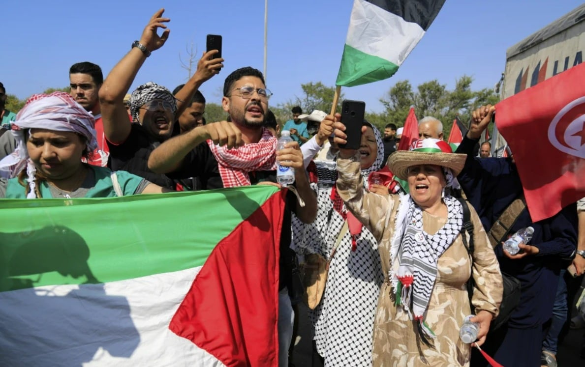 Egipto Detiene Marcha de Activistas hacia Gaza Egipto Detiene Marcha de Activistas hacia Gaza
