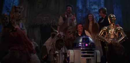 “Ewoks vs. Wookies: La Batalla que No Fue en Star Wars” "Ewoks vs. Wookies: La Batalla que No Fue en Star Wars"