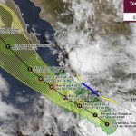 Flossie se intensifica rumbo a México: alertas y previsiones Flossie se intensifica rumbo a México: alertas y previsiones