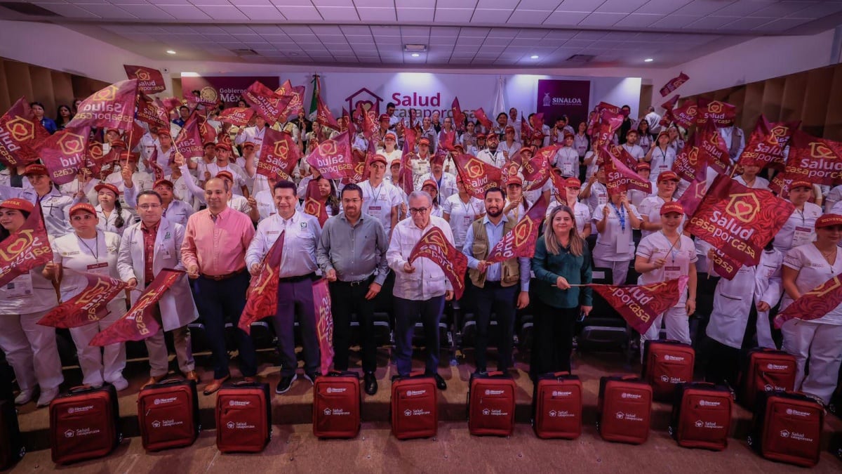 “Lanzamiento de ‘Salud Casa por Casa’ en Sinaloa” "Lanzamiento de 'Salud Casa por Casa' en Sinaloa"