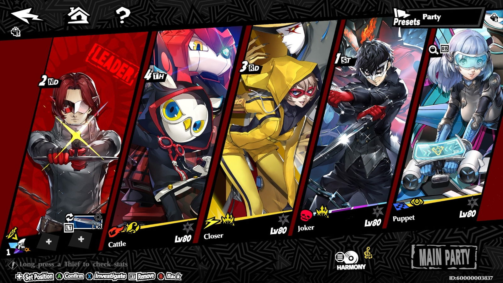 Lanzamiento Global de Persona5: The Phantom X