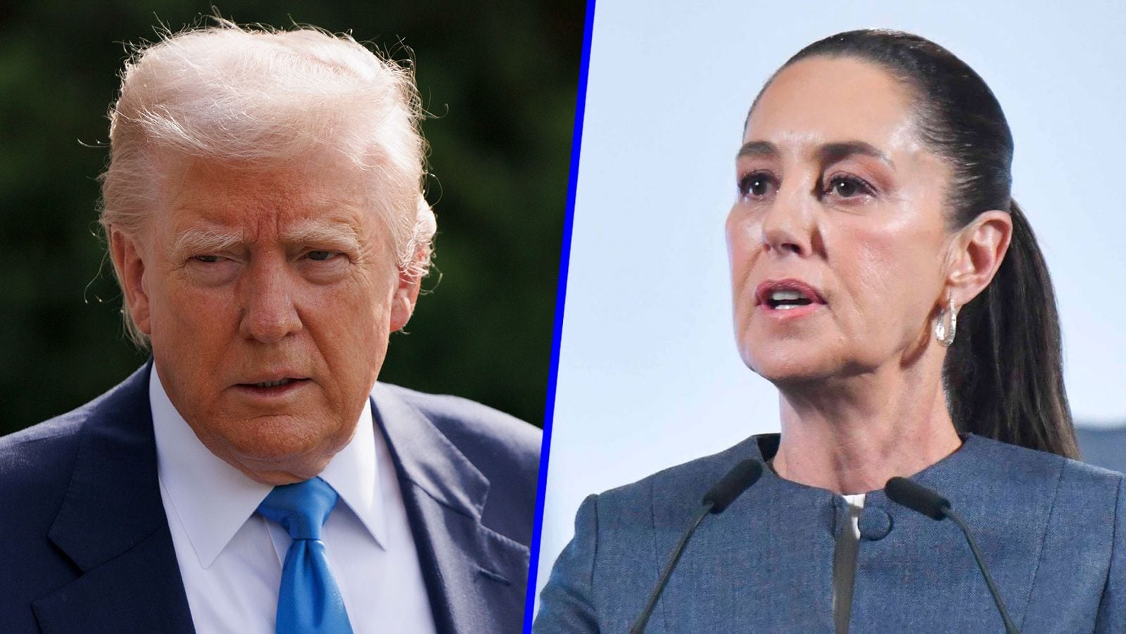 Sheinbaum y Trump: Primer Encuentro en el G-7 Sheinbaum y Trump: Primer Encuentro en el G-7