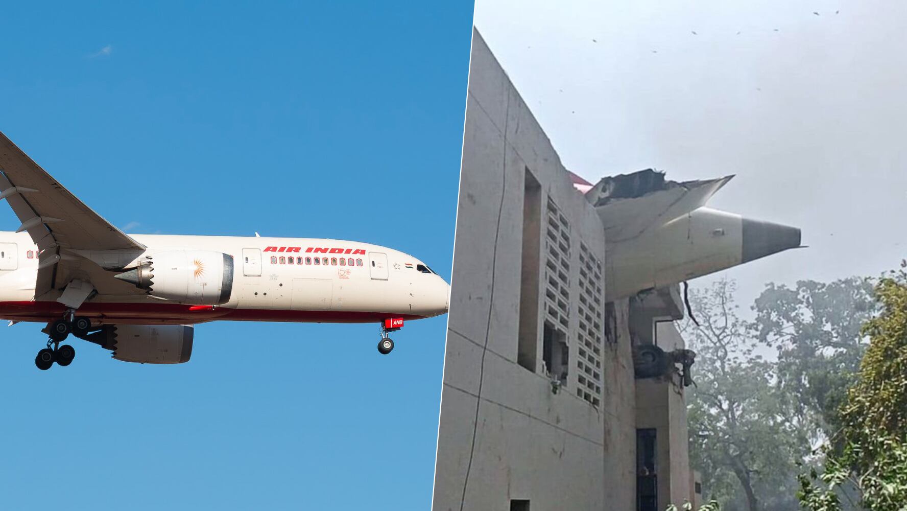 “Tragedia Aérea: Avión de Air India se Estrella en Ahmedabad” "Tragedia Aérea: Avión de Air India se Estrella en Ahmedabad"