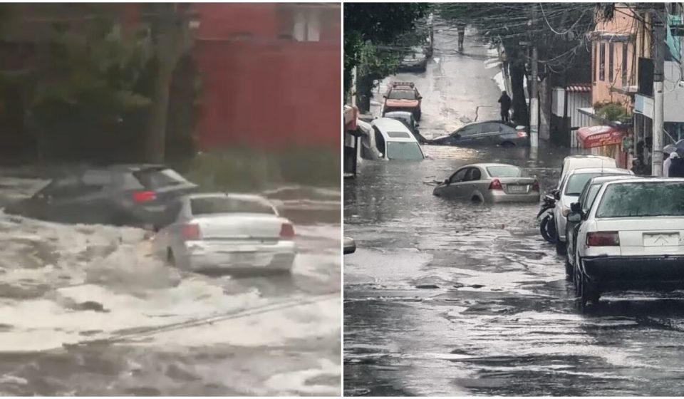 Alerta roja en CDMX por intensas lluvias y granizo