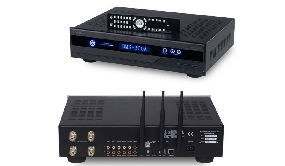 Cary Audio DMS-300A: Amplificador con Streaming Integrado Cary Audio DMS-300A: Amplificador con Streaming Integrado