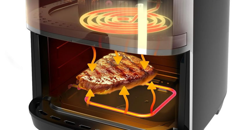 "Cecofry&Grill Duoheat 8000: Cocina Saludable y Eficiente"