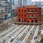 China Desplaza un Edificio de 7,500 Toneladas para Expandir Área Comercial China Desplaza un Edificio de 7,500 Toneladas para Expandir Área Comercial