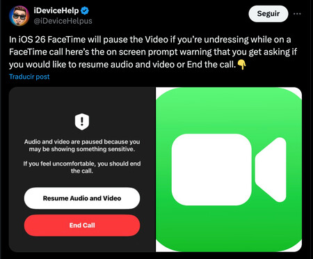 Detección de Desnudos en FaceTime: Nueva Función de iOS 26 Detección de Desnudos en FaceTime: Nueva Función de iOS 26