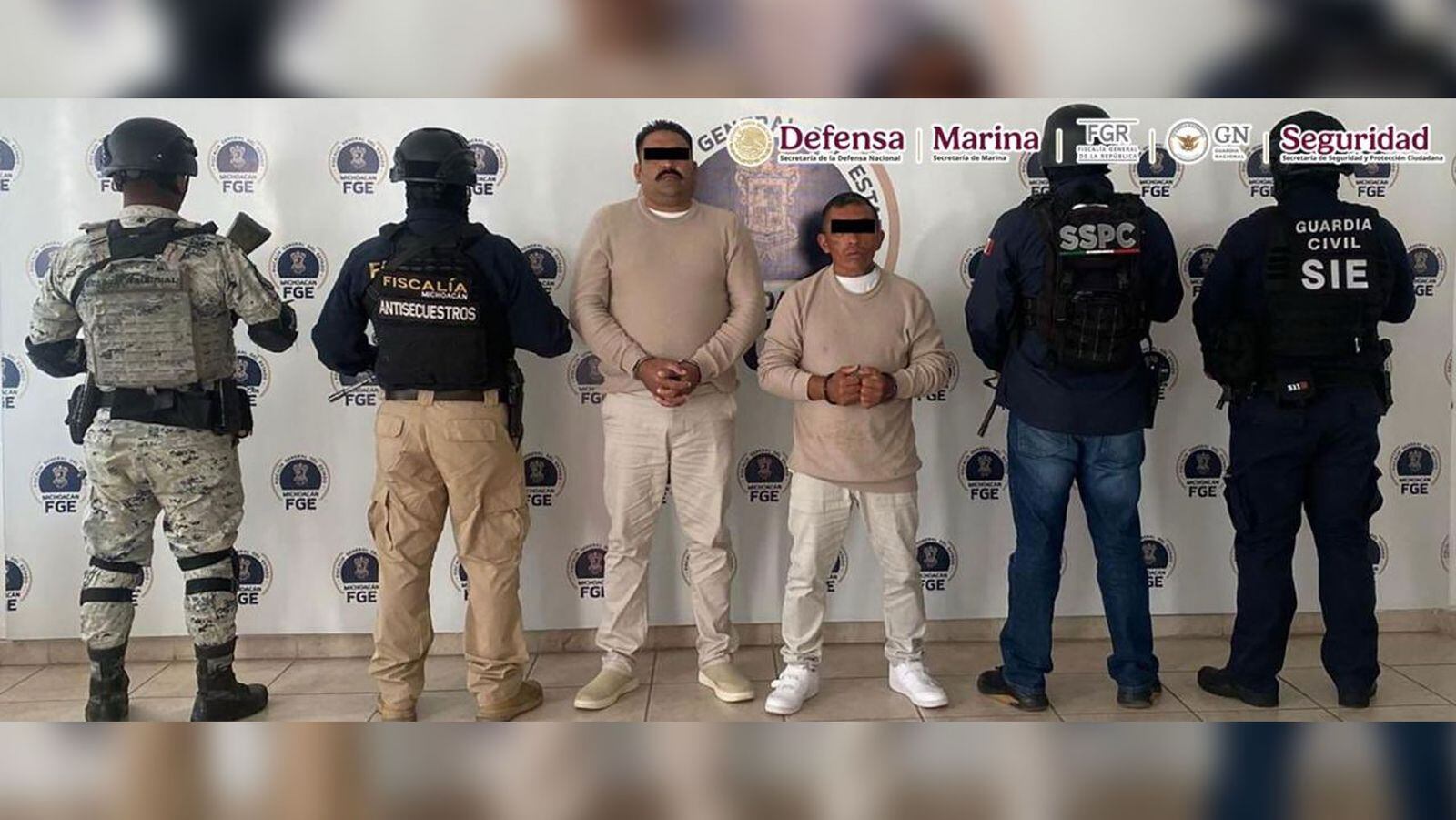 Detención de Integrantes de Los Viagras en Morelia Detención de Integrantes de Los Viagras en Morelia