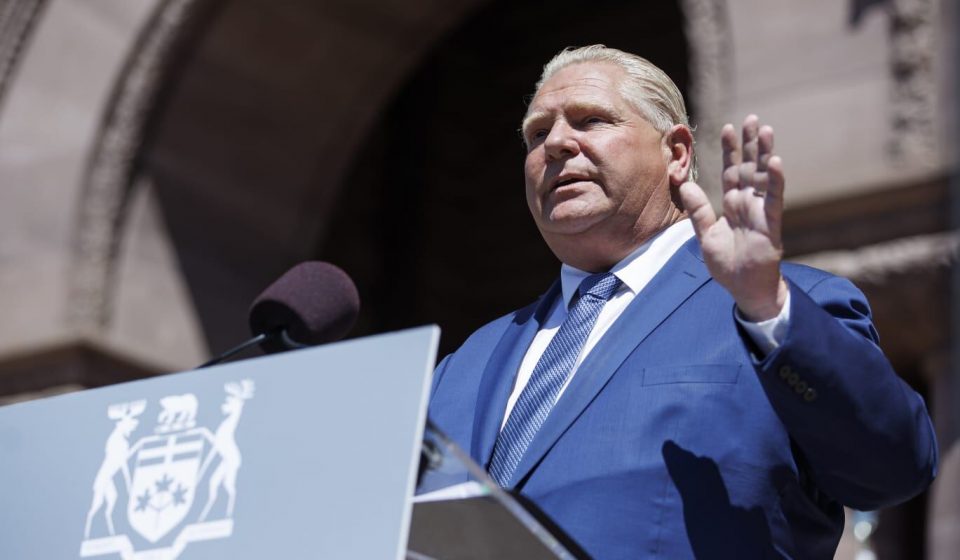 Doug Ford y la disputa comercial con Trump Doug Ford y la disputa comercial con Trump