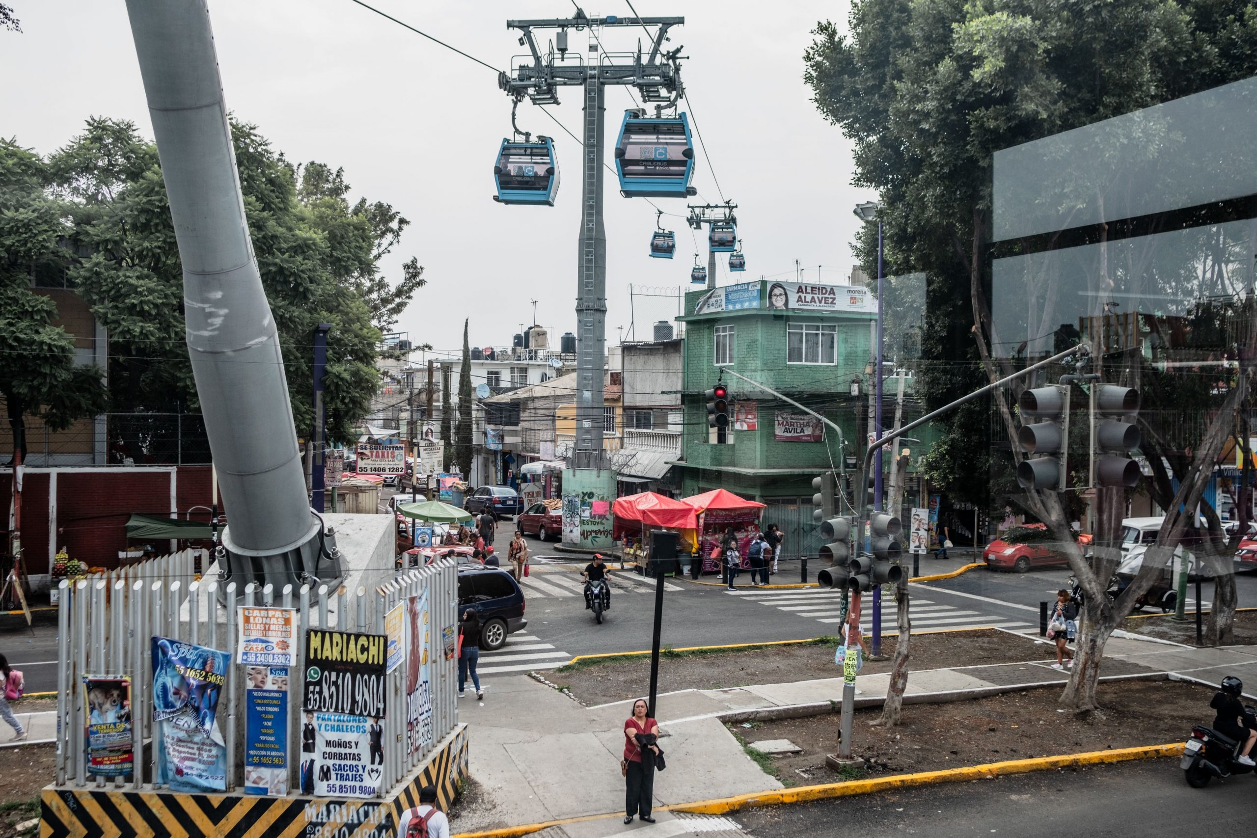 Fuerte Tormenta Provoca Cierre del Cablebús en CDMX Fuerte Tormenta Provoca Cierre del Cablebús en CDMX