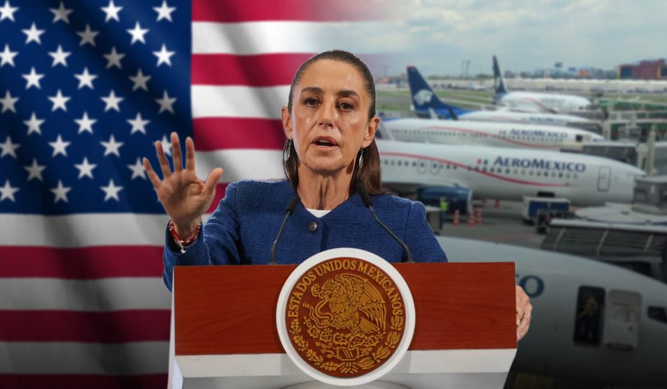 Llamado a diálogo tras sanciones de Trump a aviación mexicana Llamado a diálogo tras sanciones de Trump a aviación mexicana