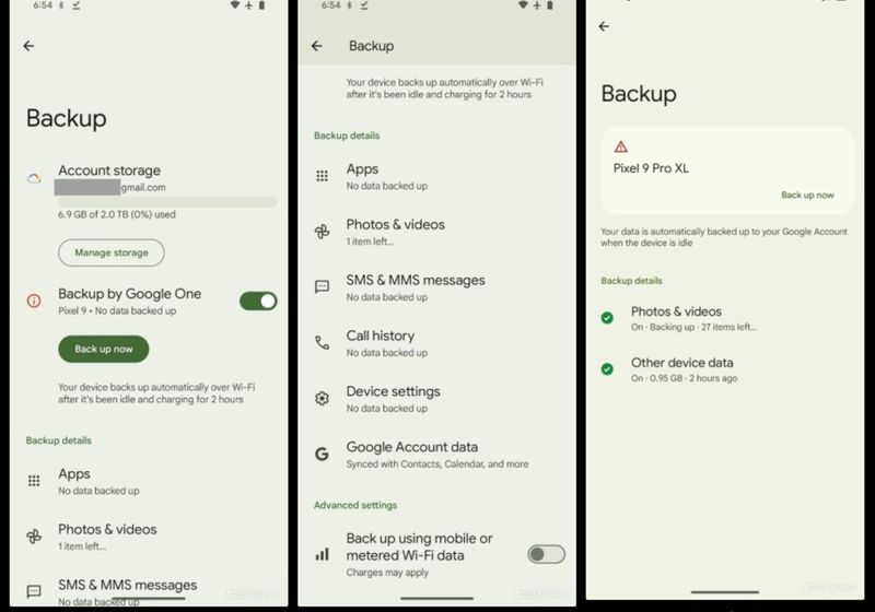 Mejoras en Android: Copias de Seguridad Simplificadas Mejoras en Android: Copias de Seguridad Simplificadas