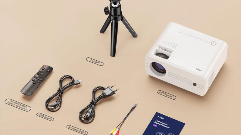 Proyector AKIYO: Cine en Casa por Menos de 60 Euros Proyector AKIYO: Cine en Casa por Menos de 60 Euros