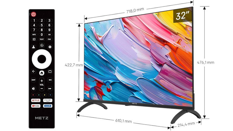 Smart TV Metz de 32″: Calidad a Bajo Precio Smart TV Metz de 32": Calidad a Bajo Precio