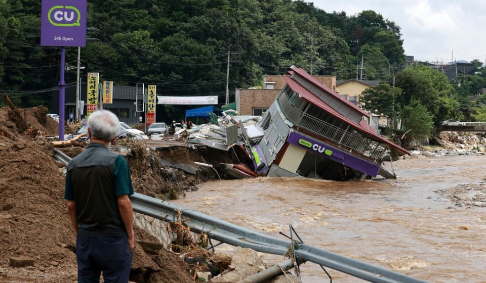 Tragedia por Lluvias Torrenciales en Corea del Sur